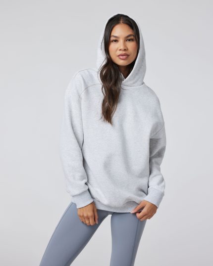 Restore Oversized Hoodie | Pale Grey Heather