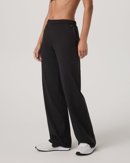 Halo Modern Straight Leg Pant-Short | Solid Black