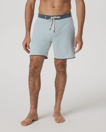 Cruise Boardshort 7" | Blue Haze Linen Texture